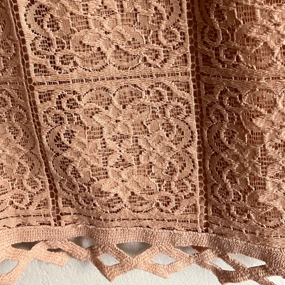 MAX STUDIO Blush Lace Sleeveless Dress - Picture 6 of 9